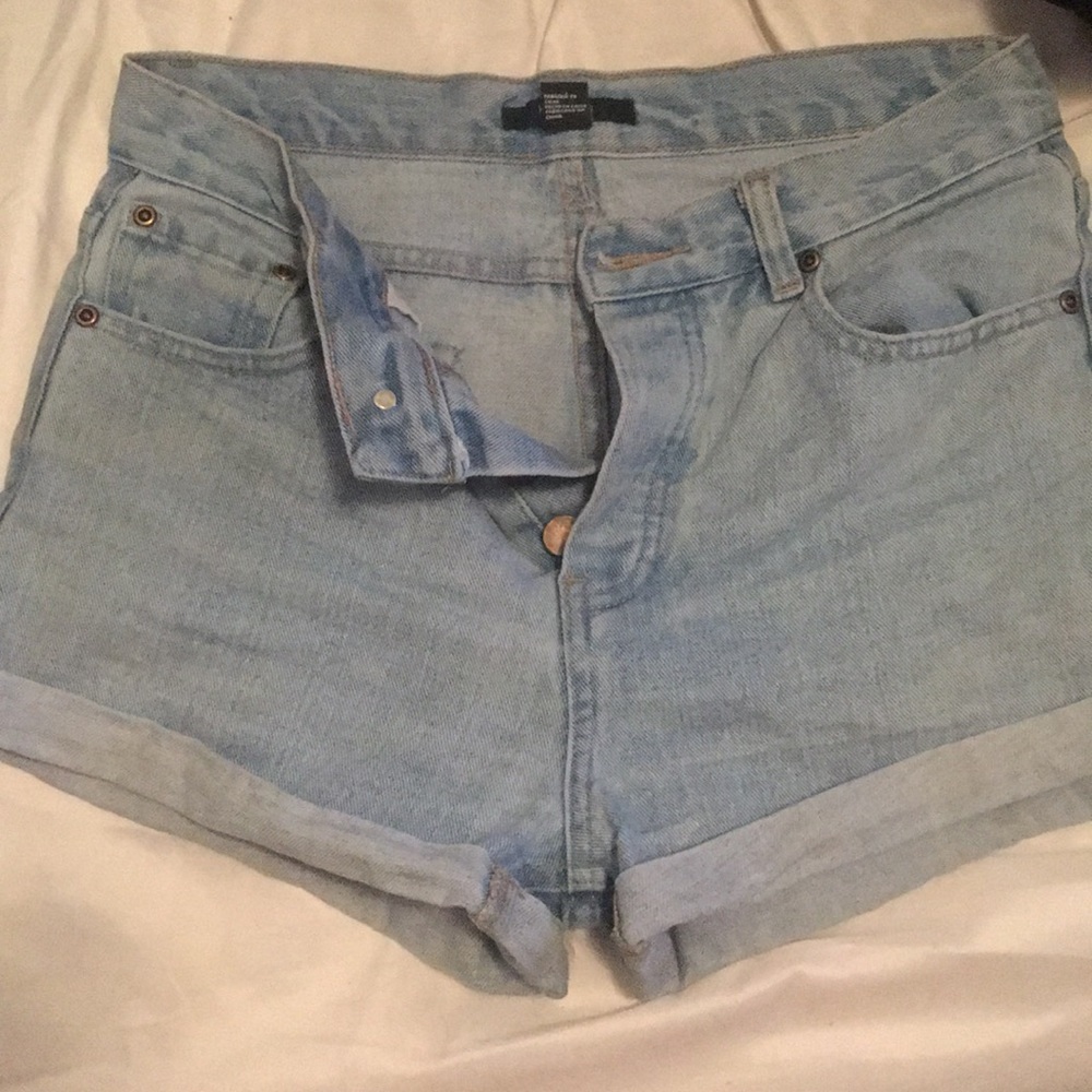 high waited forever 21 shorts